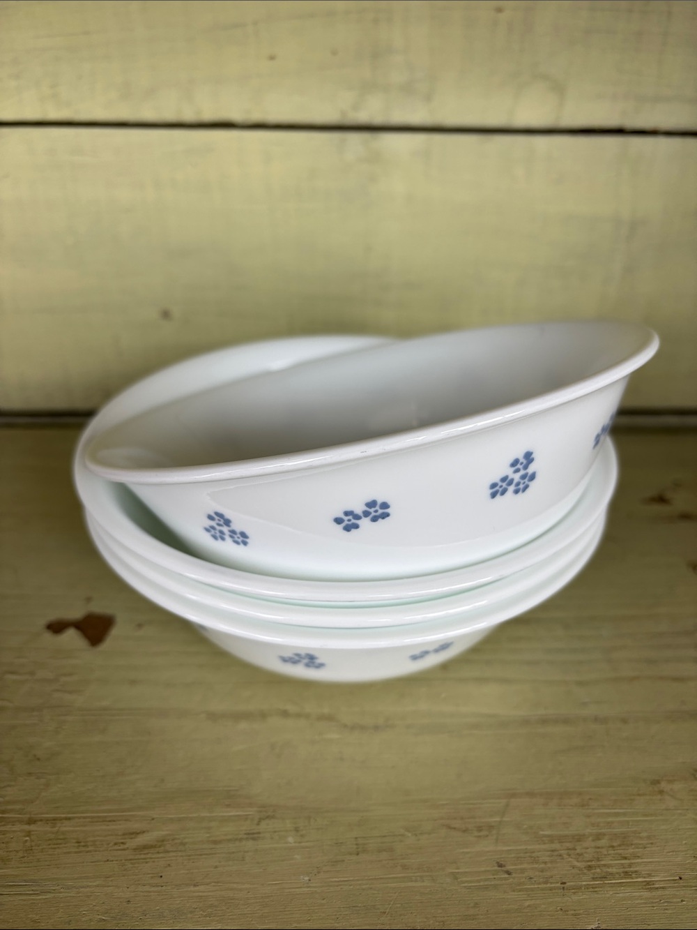 Corelle Secret Garden pattern bowl set